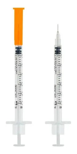 Jeringa de 1 cc con Aguja Fija – 30G