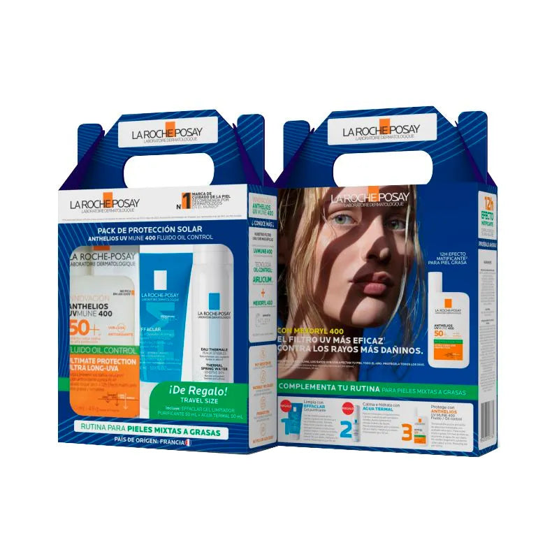LRP - Pack Solar (Protector S. + Effaclar + Agua Termal) sin color