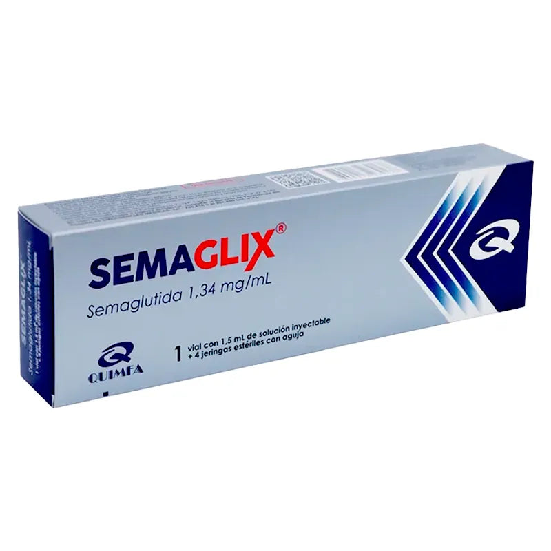 Semaglix Semaglutida 1,34 mg/ml - 1,5 ml + 4 jeringas descartables