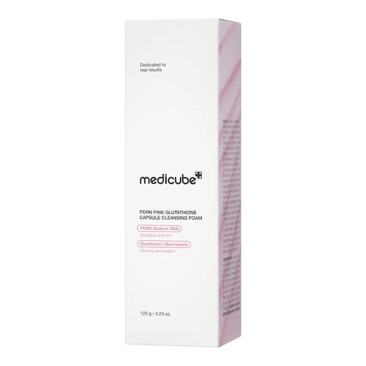 Medicube PDRN Pink Glutathione Capsule Cleansing Foam (120g)