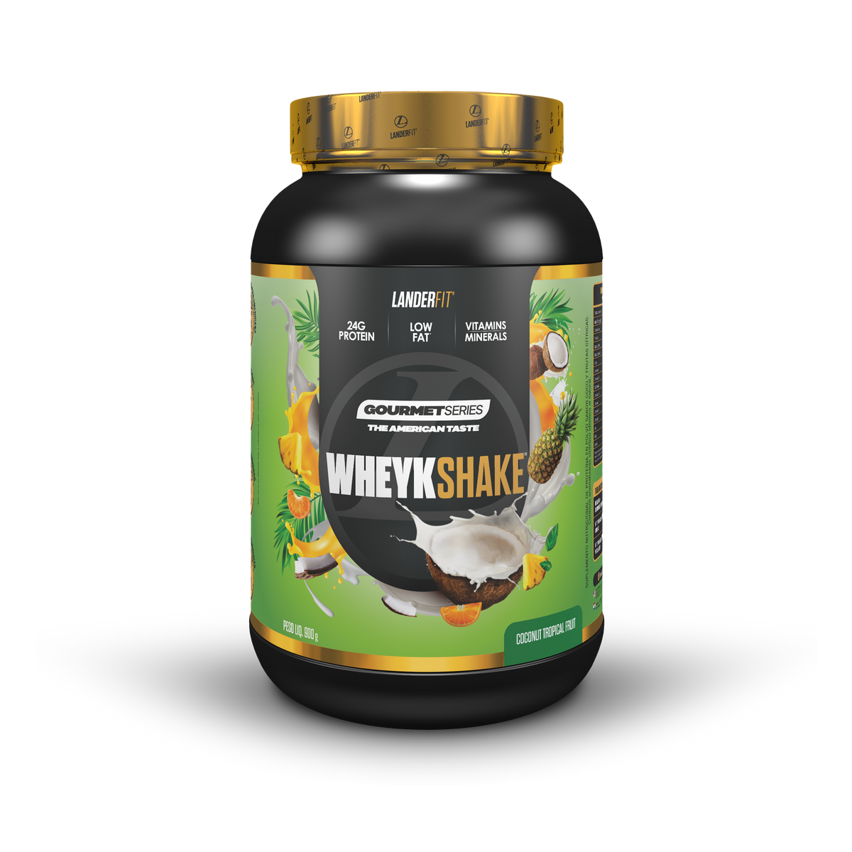 Wheykshake LanderFit Coconut Tropical Fruit 450gR-GR