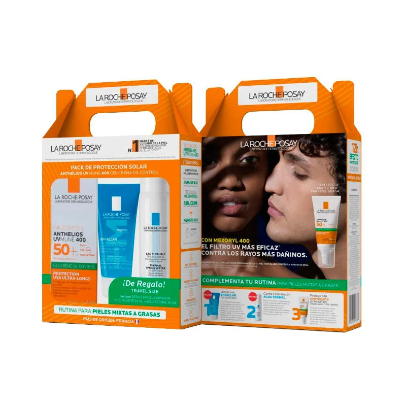 LRP - Pack Solar (Protector S. + Effaclar + Agua Termal)