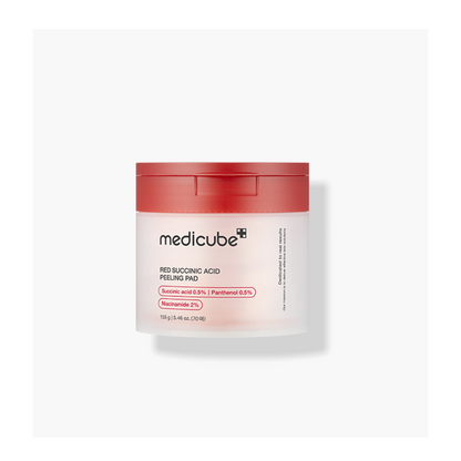 Medicube Red Succinic Acid Peeling Pad Exfoliating Face Pads 155gr